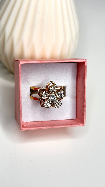 Bague Anti-Stress IRIS – Doré