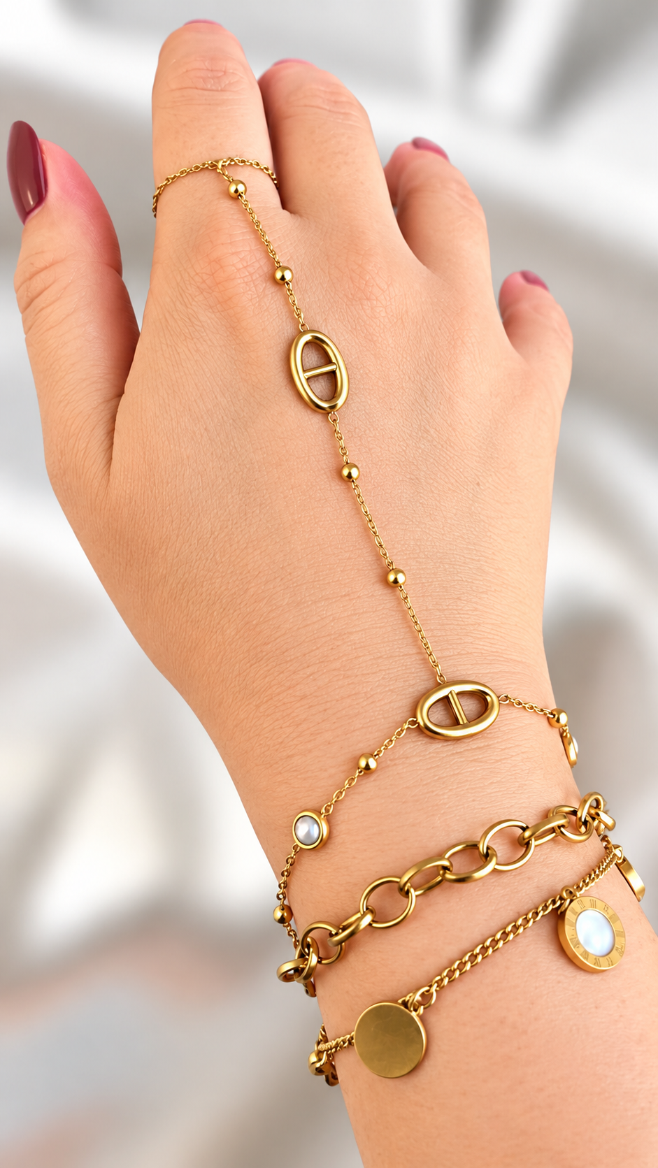 Bracelet-Bague SELENE