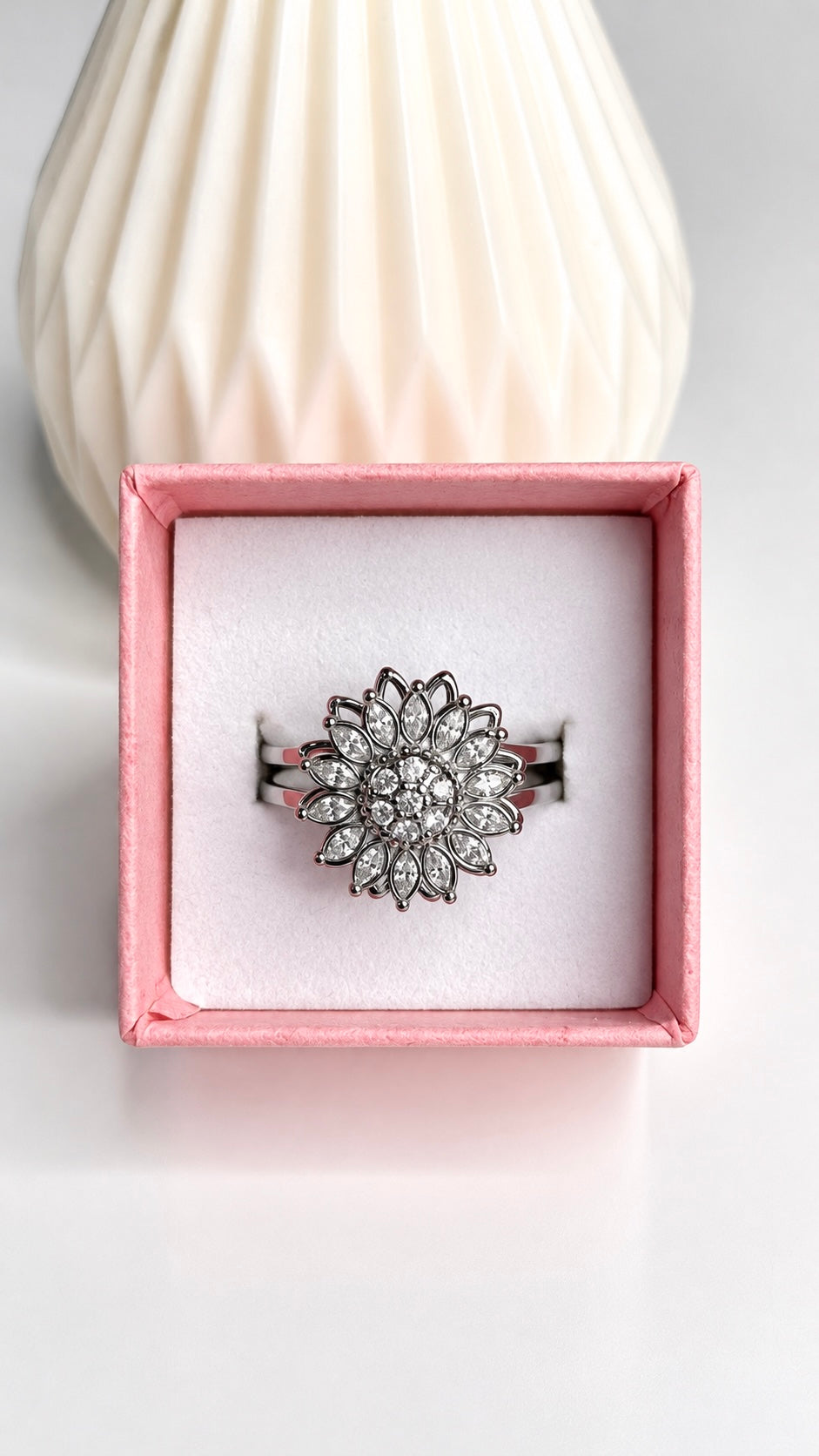 Bague Anti-Stress SORIA – Argenté