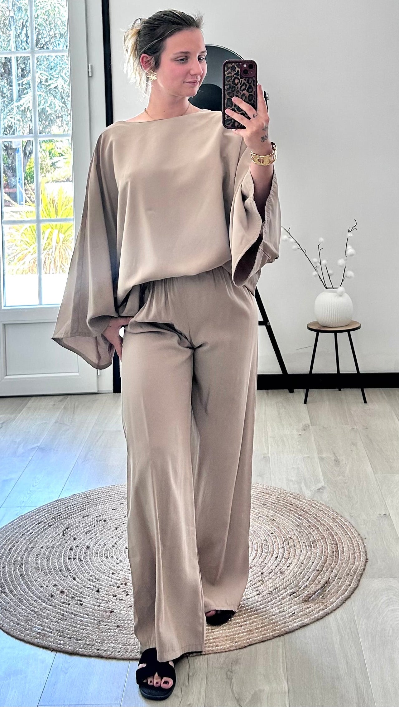 Ensemble Fluide ISALINE – Taupe
