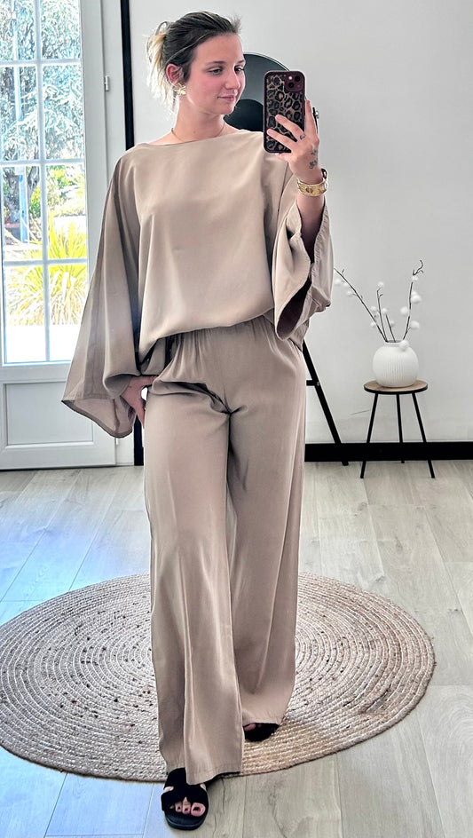Ensemble Fluide ISALINE – Taupe