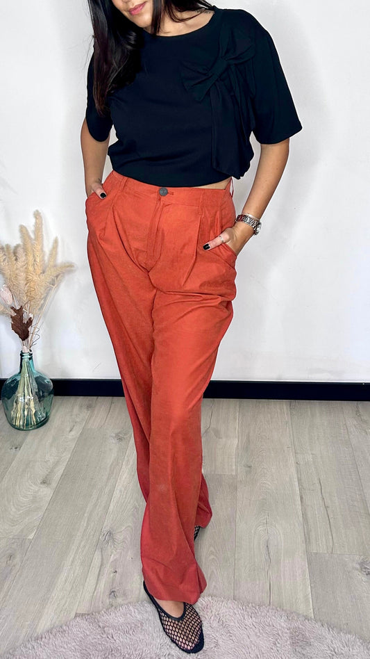 Pantalon large habillé