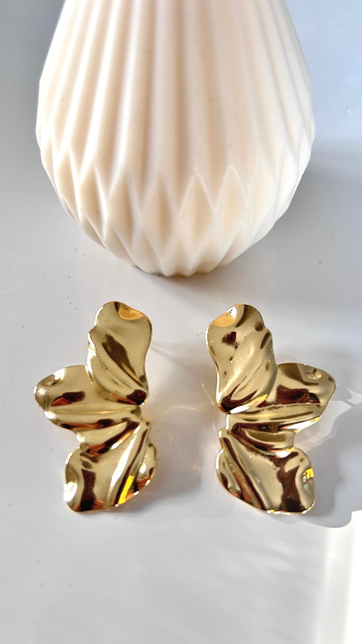 Boucles d’Oreilles MUSE – Dorées