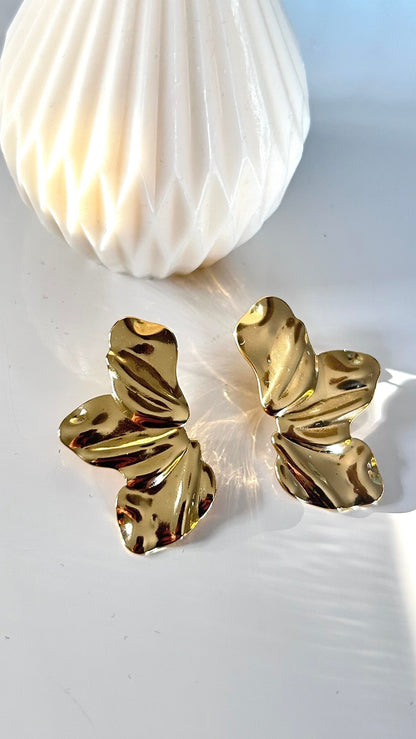 Boucles d’Oreilles MUSE – Dorées
