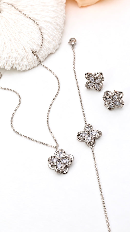 Collier Anti-Stress SALIA
 – Argenté