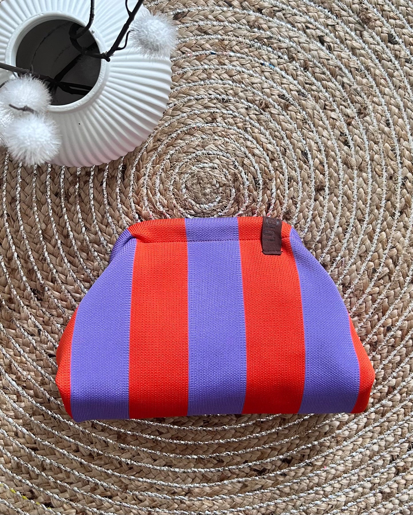 Sac EMMA – Violet & Orange