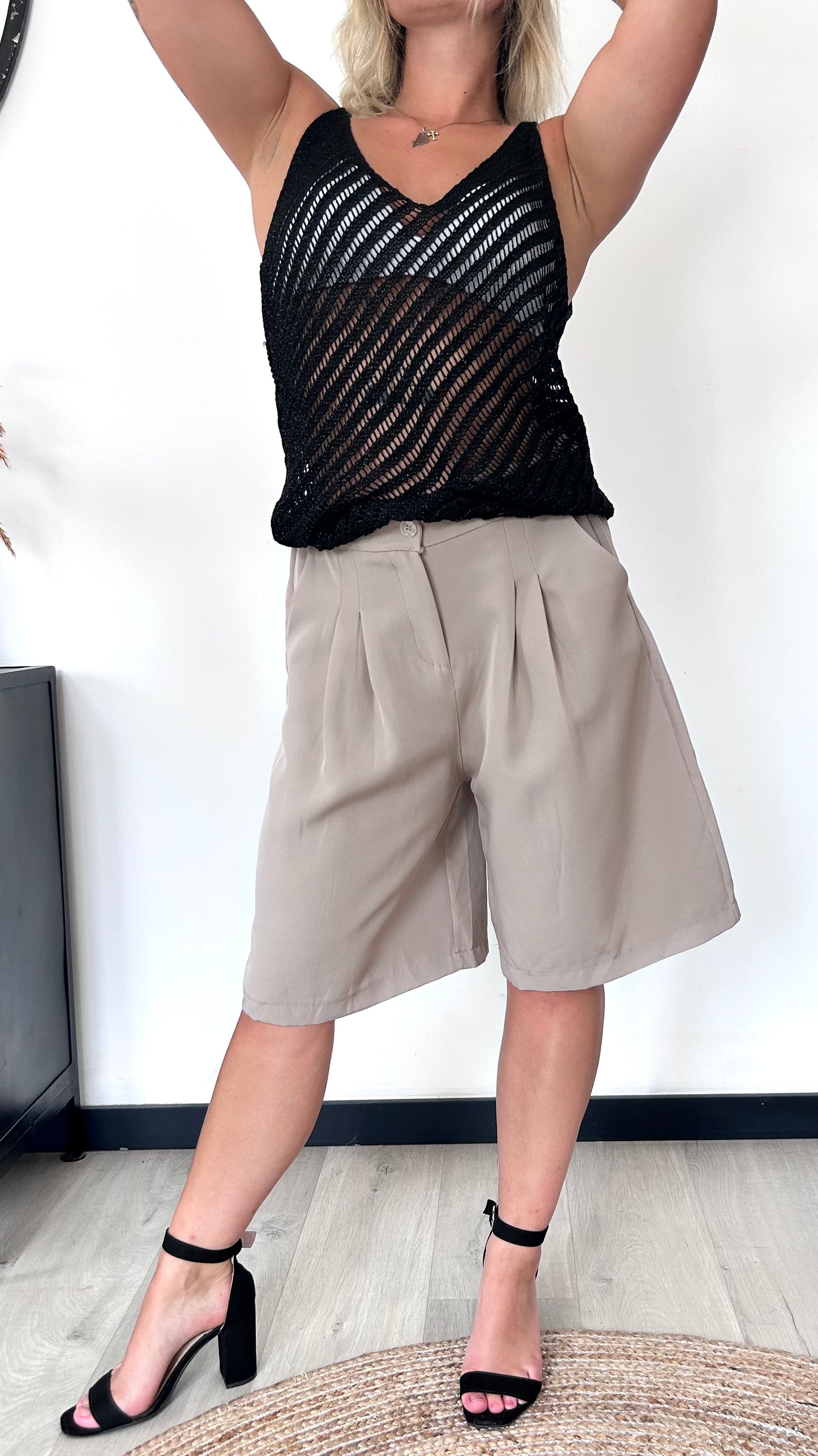 Bermuda ROMANE – Taupe