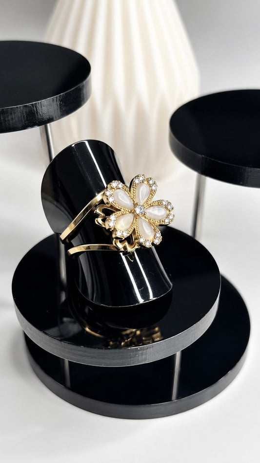 Bague Anti-Stress LÉORA – Doré