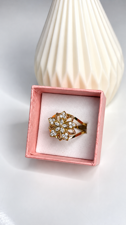 Bague Anti-Stress NÉLIA – Doré
