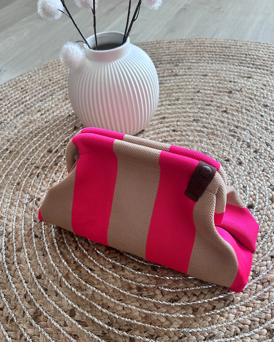 Sac EMMA – Fushia & Beige