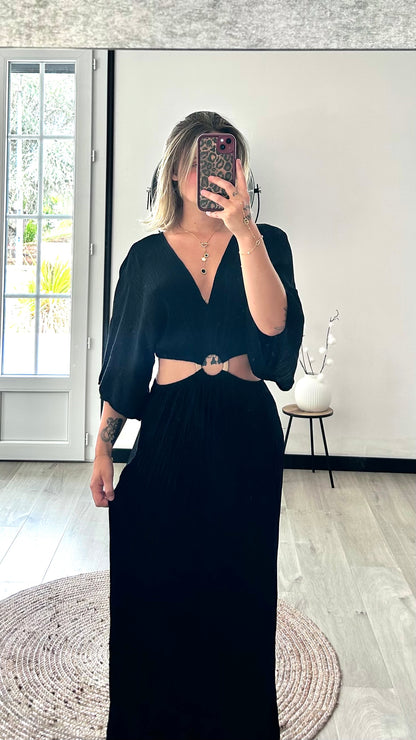Robe Longue ÉLIA – Noire