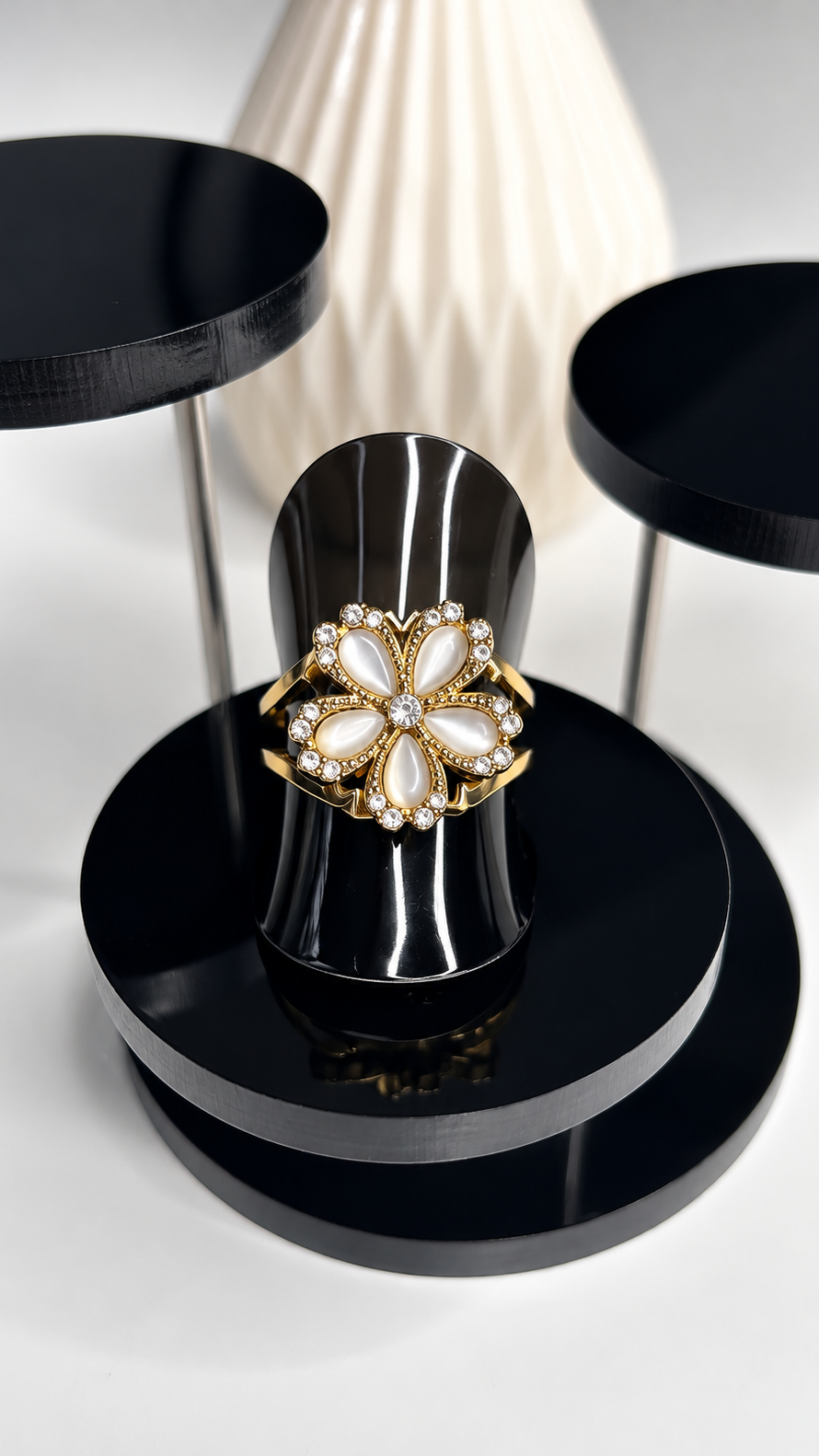 Bague Anti-Stress LÉORA – Doré