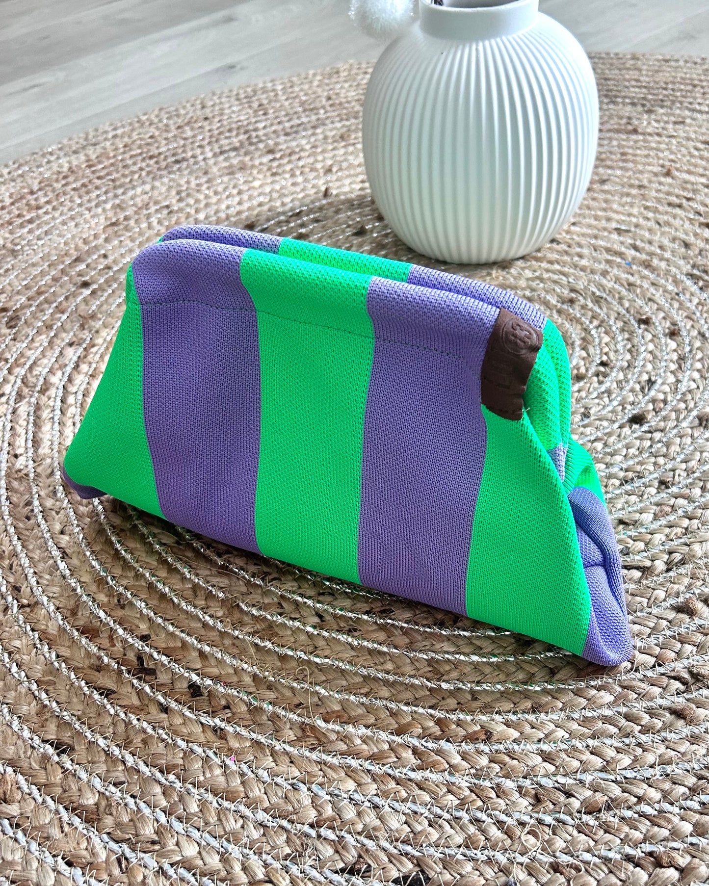 Sac EMMA – Violet & Vert