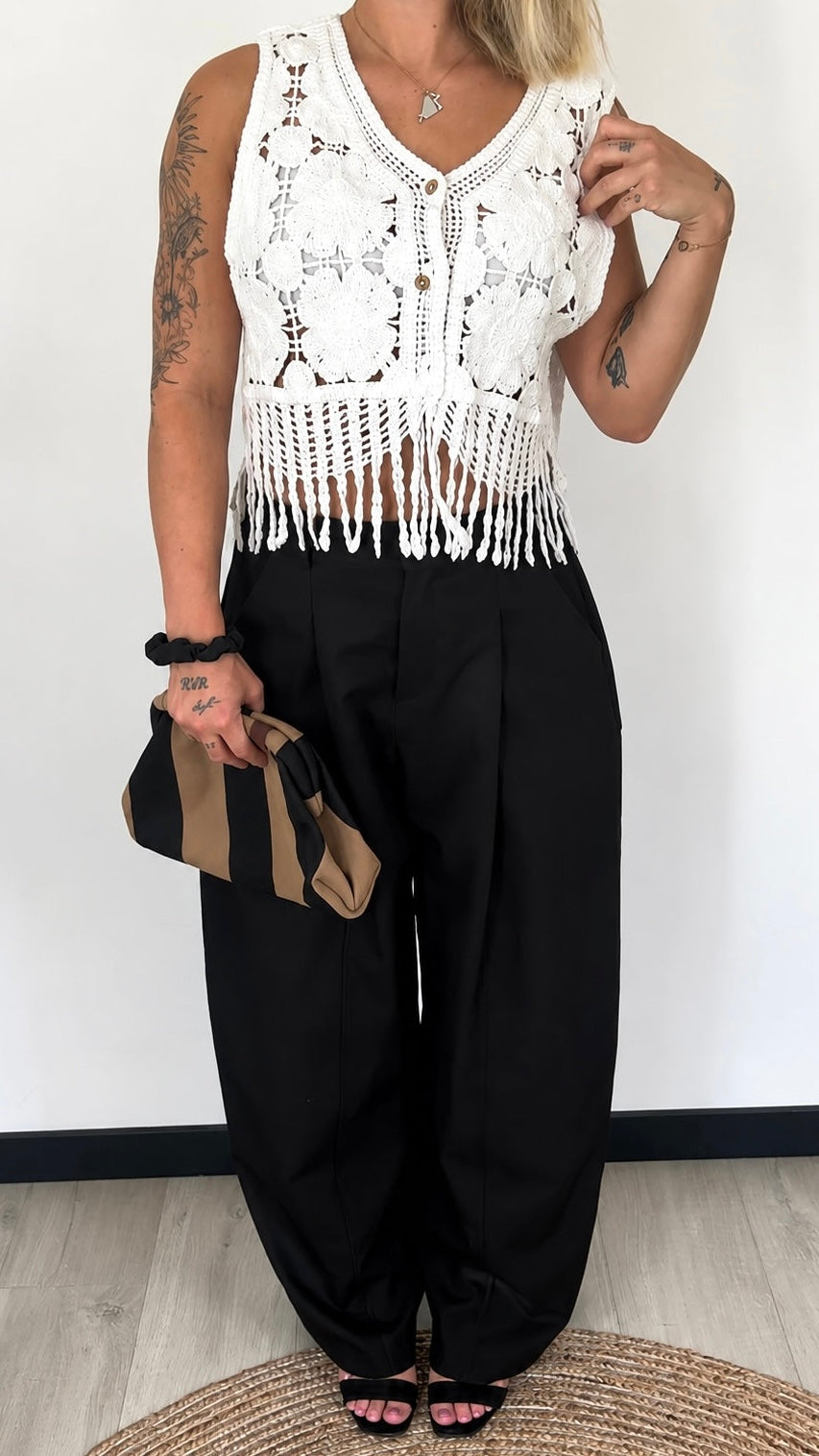 Pantalon Ballon LORENA – Noir