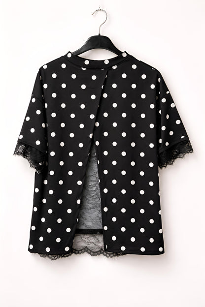 Top pois dentelle DOTTY