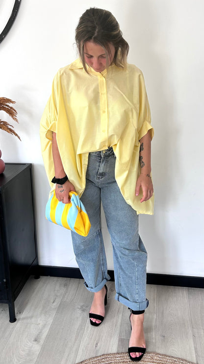 Chemise Oversize ALMA – Jaune