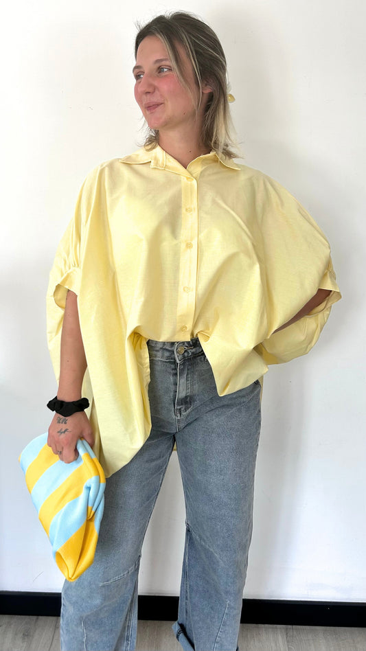 Chemise Oversize ALMA – Jaune