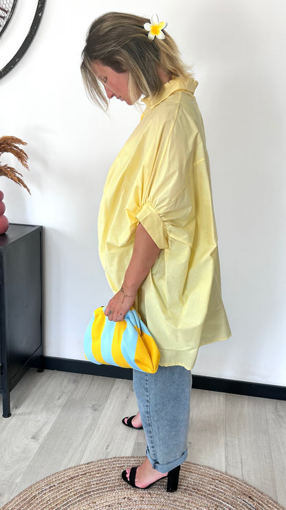 Chemise Oversize ALMA – Jaune