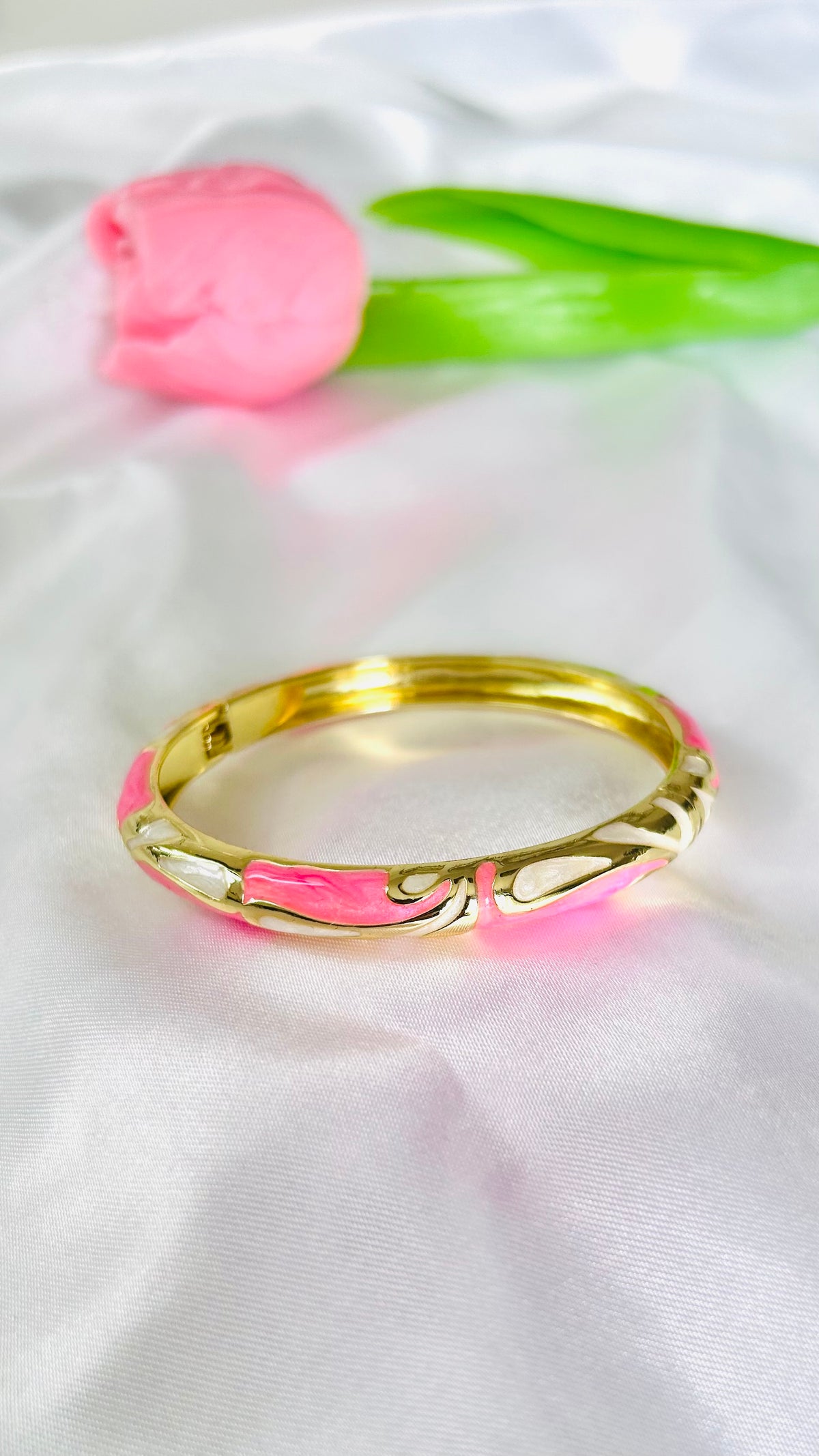 Jonc Thaïlandais PRISME – Rose & Doré