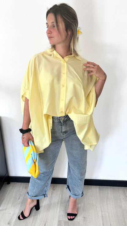 Chemise Oversize ALMA – Jaune