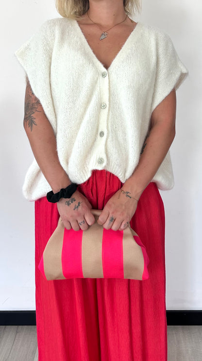 Sac EMMA – Fushia & Beige