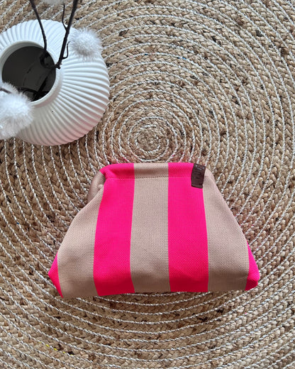 Sac EMMA – Fushia & Beige