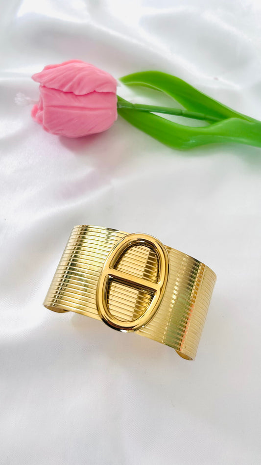 Bracelet Manchette ORIA – Doré