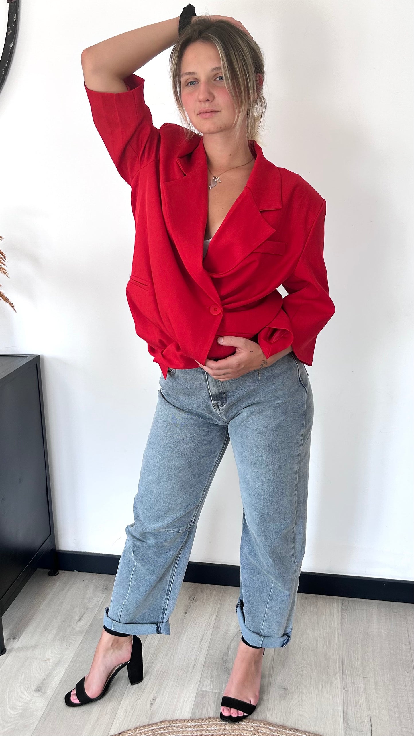 Jean Barrel CHARLY – Denim Clair