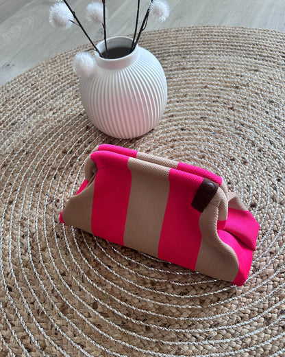 Sac EMMA – Fushia & Beige