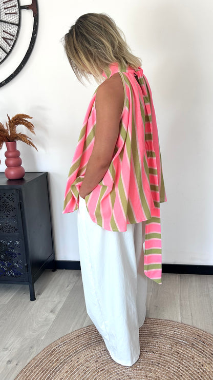 Pantalon Ballon LORENA – Blanc