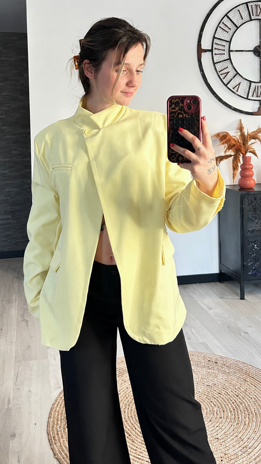 Blazer LUNA – Jaune Pastel