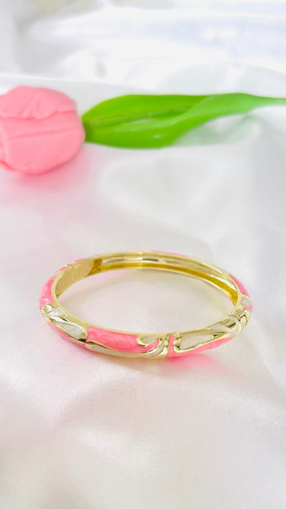 Jonc Thaïlandais PRISME – Rose & Doré