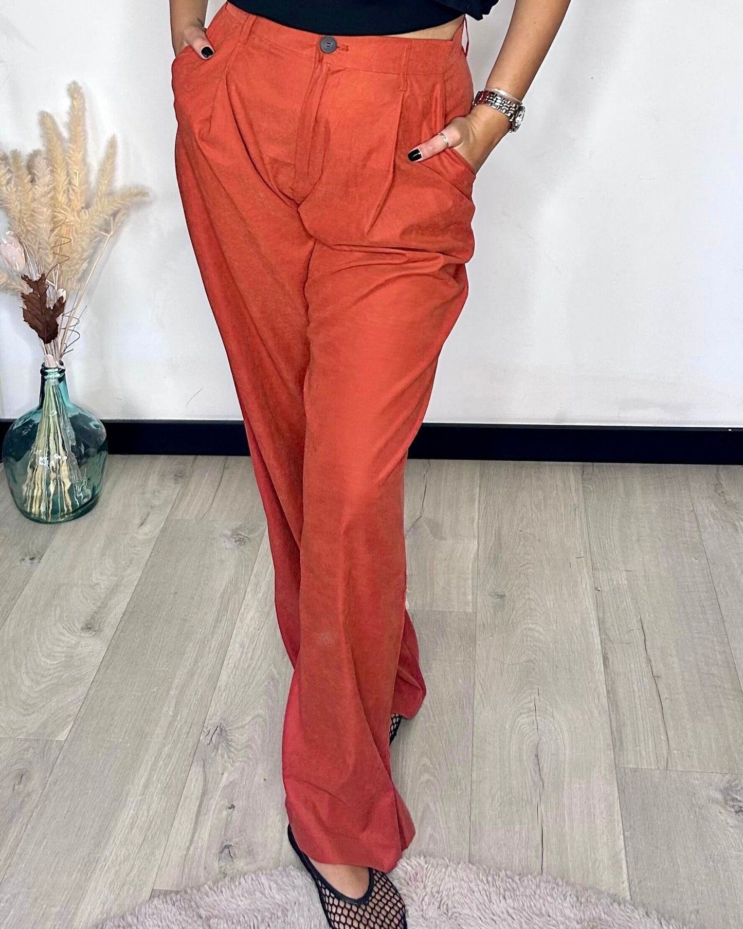 Pantalon large habillé