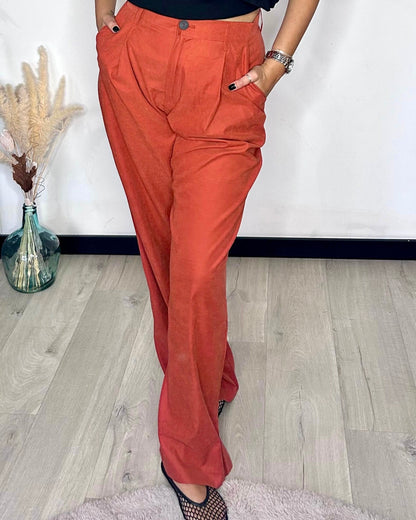 Pantalon large habillé