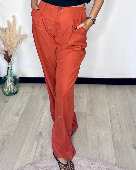 Pantalon large habillé