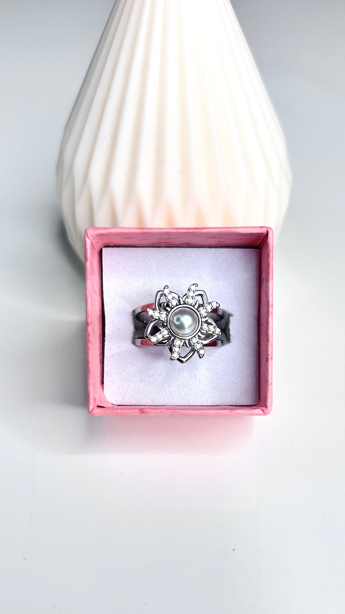 Bague Anti-Stress ILONA – Argenté