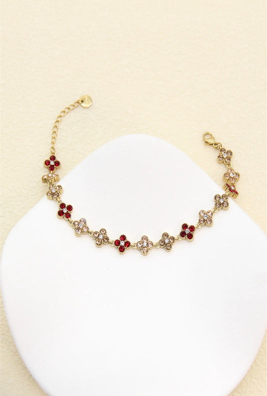 Bracelet Princesse - Éclat Champagne