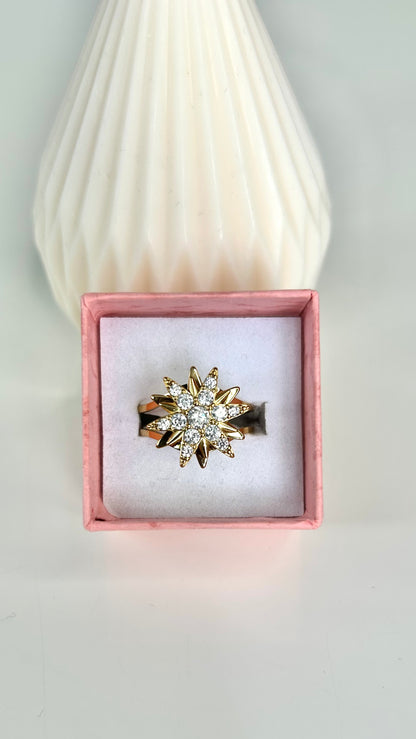 Bague Anti-Stress ASTRÉE – Doré