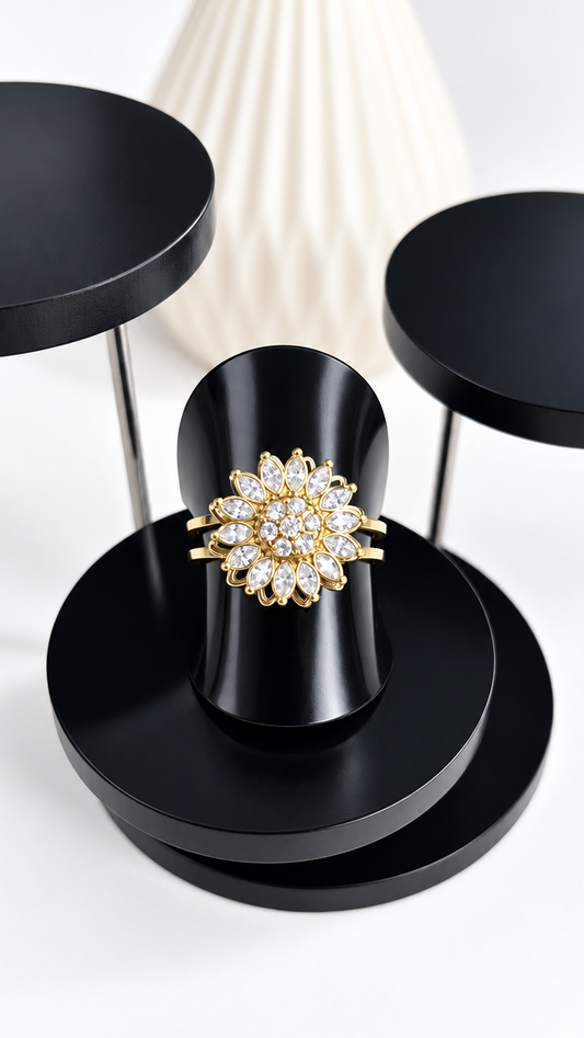 Bague Anti-Stress SORIA – Doré
