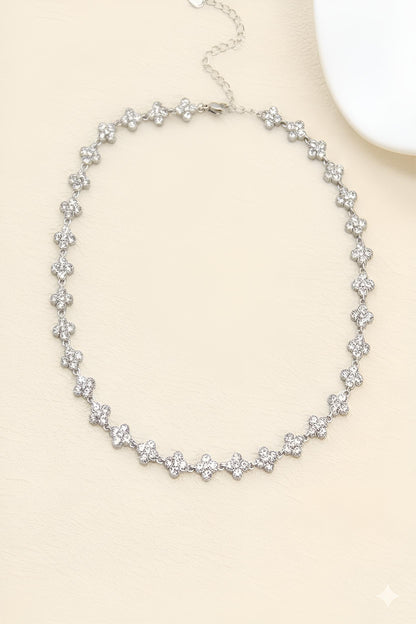 Collier Princesse - Éclat Argenté