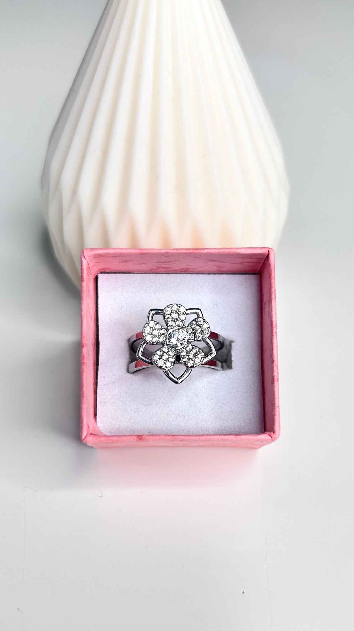 Bague Anti-Stress IRIS – Argenté