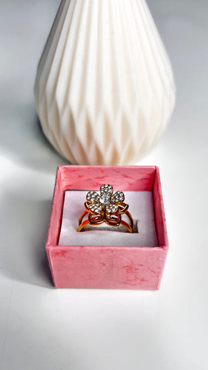 Bague Anti-Stress IRIS – Doré