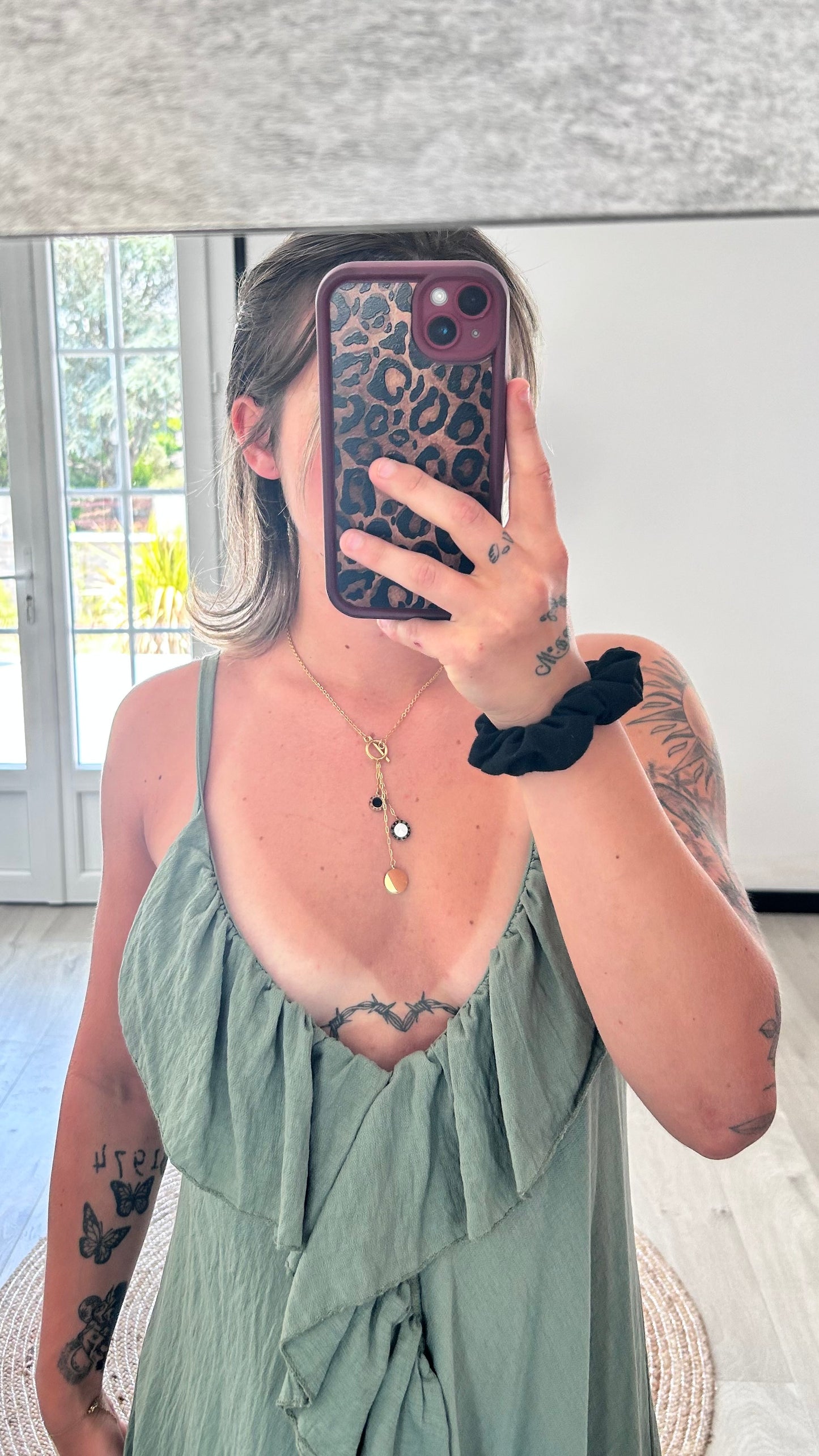 Robe Longue LORANA – Kaki