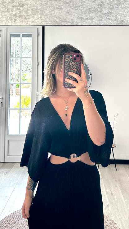 Robe Longue ÉLIA – Noire
