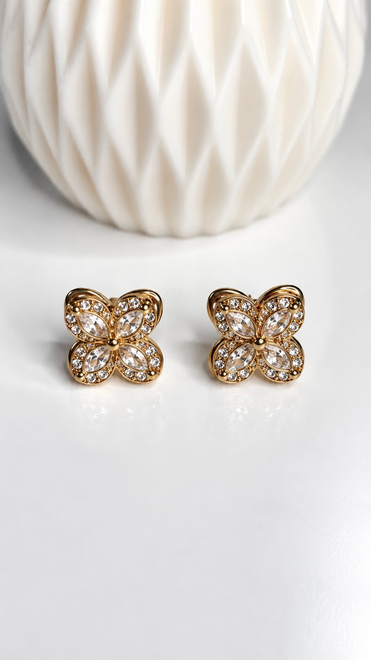 Boucles d’Oreilles Anti-Stress SALIA – Doré