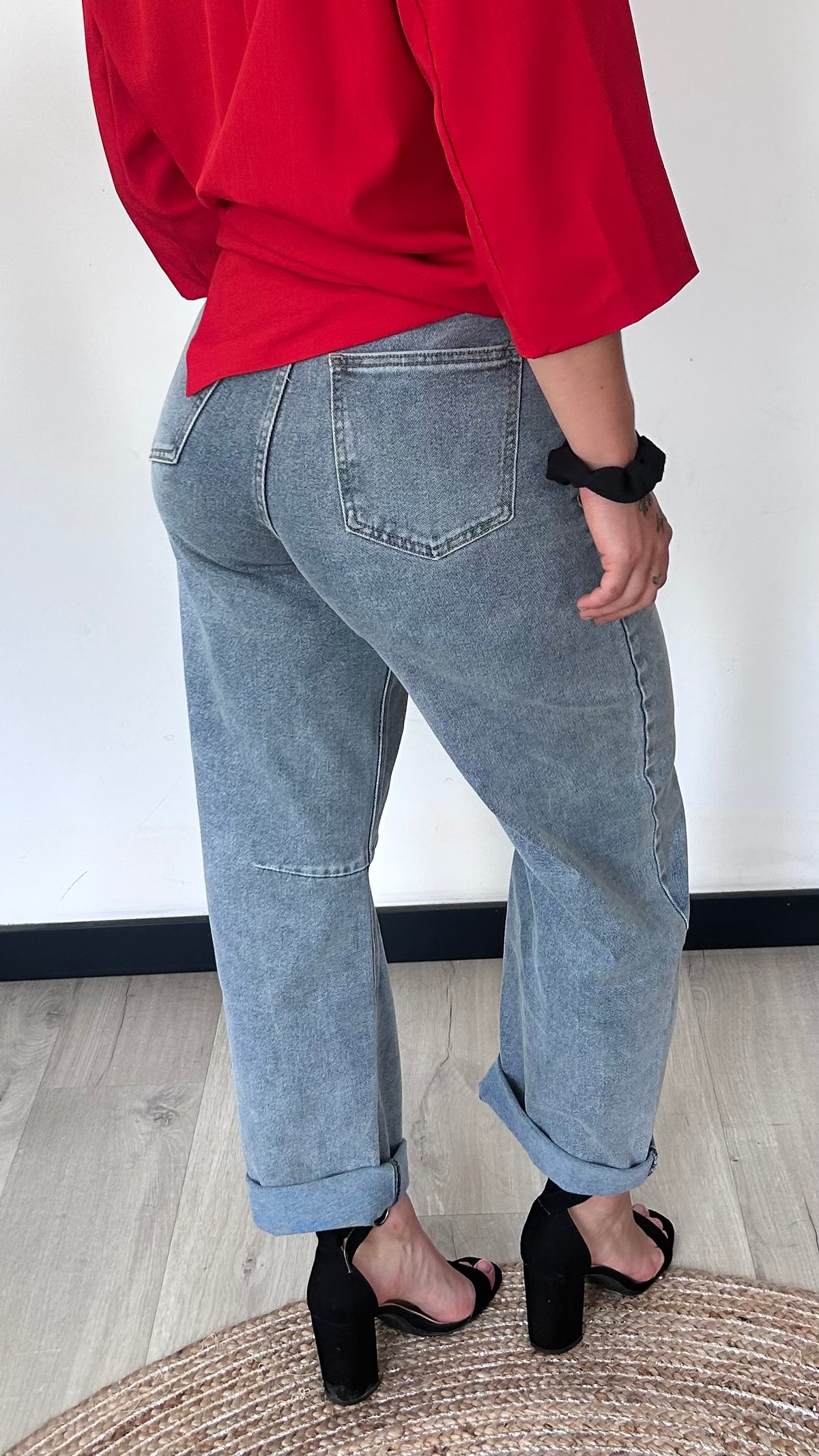 Jean Barrel CHARLY – Denim Clair