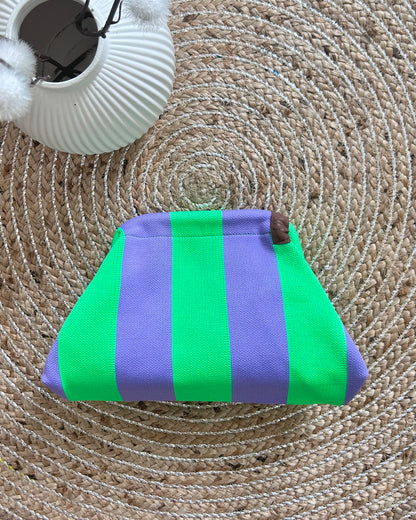 Sac EMMA – Violet & Vert
