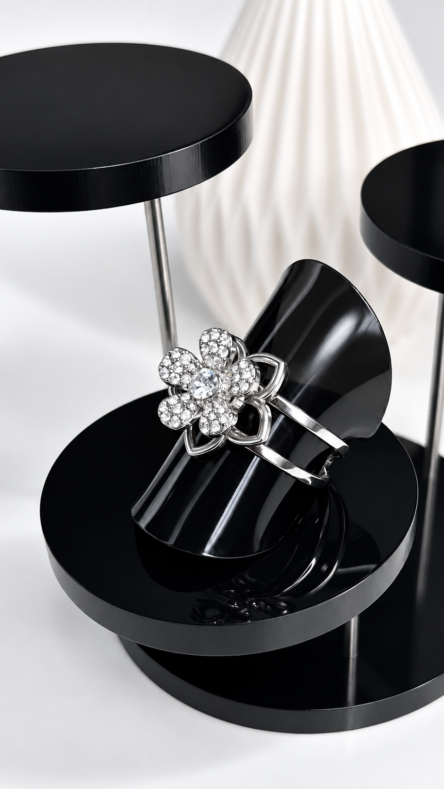 Bague Anti-Stress IRIS – Argenté