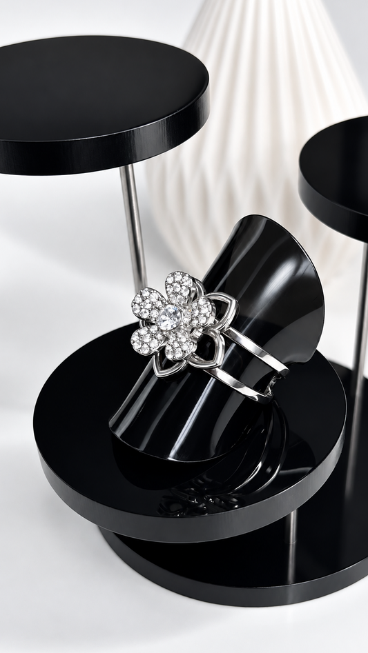 Bague Anti-Stress IRIS – Argenté