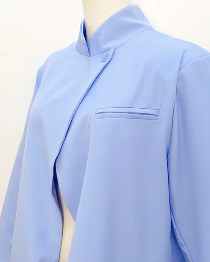 Blazer structuré bleu ciel LUNA